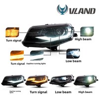 Ensemble de phares LED pour Chevrolet Camaro 2016-2019, lentille de projecteur, feux avant dynamiques, accessoires de mise à niveau