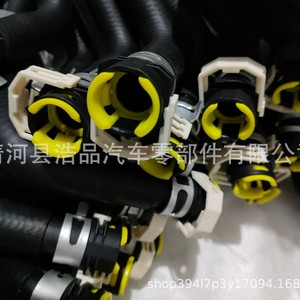 Conector de Ducto de Calefacción para Mazda, Conector de Manguera Automotriz de Goma Resistente a Altas Temperaturas, Negro - Product Image 5