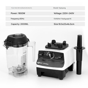 Thương mại Heavy Duty cơ khí máy xay sinh tố Máy ép trái cây Smoothie máy đa mục đích xử lý thực phẩm lưỡi thép không gỉ công suất cao - Product Image 5