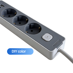 Multiprise portable compacte rechargeable avec prise en cuivre, station de charge USB 3 broches, alimentation de secours pour voyage - Product Image 3