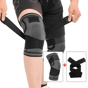 Bilateral Adjustable <b>Compression</b> Knee Protector CZFIT Spandex/Nylon Knitting 2cm Thickness Breathable Lightweight Non-Slip Hook - Product Image 3