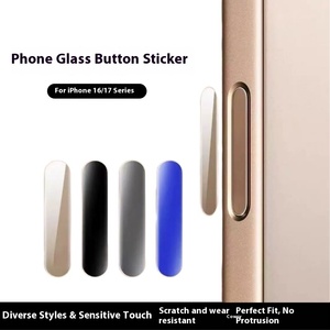 17Promax per Apple cellulare 16Pro chiave della fotocamera 17Touch chiave di protezione adesivo 3D Anti-Shock 9H adesivo con bottone in vetro temperato - Product Image 2