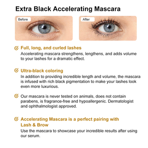 Nouvel arrivage de <span class=keywords><strong>mascara</strong></span> à cils ajustables en fibre 4D résistant à la transpiration imperméable à l'eau et à la transpiration avec étiquette de maquillage de marque privée - Product Image 3