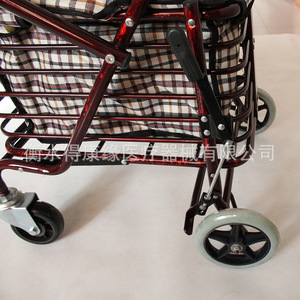 Hengshui Dekangyuan Foldable <b>Walker</b> With Basket And Seat For <b>Elderly</b> Mobility Aid Model 18-1-15 - Product Image 4