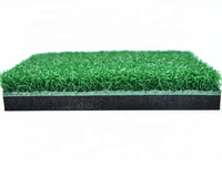 Tapis d'entraînement de golf en nylon pour le putting, 1500x1500mm, 25mm d'épaisseur, portable, enroulable, pour intérieur et extérieur