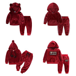 Conjunto de Pantalones y Sudadera con Capucha para Niños, Ropa Deportiva de Otoño e Invierno para Niños y Niñas - Product Image 2