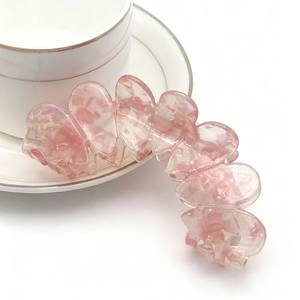 Pinza de Pelo Geométrica de Plástico de 10 cm, de Alta Calidad, para Uso Diario de Mujeres - Product Image 4