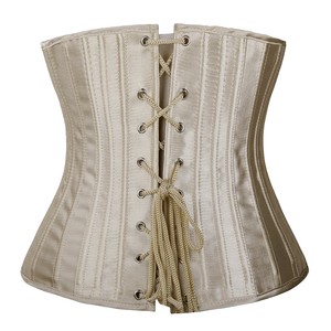 Corset amincissant pour femme, gaine de taille sexy, corsets et bustiers sous-poitrine, satin, armatures en acier, corset de maintien de la taille - Product Image 4