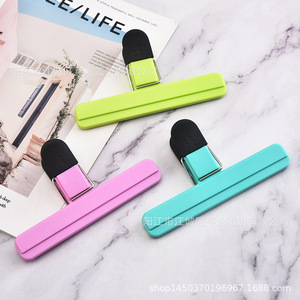 Clips de sellado para bolsas de plástico reutilizables de calidad alimentaria, para refrigerios, a prueba de humedad, tamaños grandes y pequeños, uso doméstico - Product Image 2