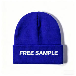 Berretto Invernale di Alta Qualità Personalizzato all'Ingrosso per Uomo e Donna in Lana e Acrilico Lavorato a Maglia con Logo Design Colorato da Pescatore - Product Image 1