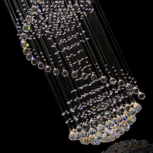 Đèn Chùm Pha Lê Lớn Đèn Treo Thanh Lịch Sang Trọng Không Khí Trang Trí Nội Thất Đèn Trần Gắn Phụ Kiện Cho Nội Thất - Product Image 5