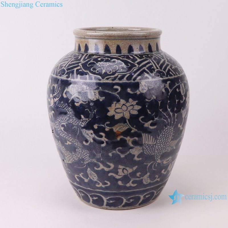 手描きカラードラゴン花瓶 夜光花瓶 アクセサリー セラミックの花瓶 置物 工芸品 手描きカラードラゴン花瓶 夜光花瓶 アクセサリー セラミックの