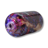 Flacon de parfum OEM Dernier modèle Capsule de peinture personnalisée avec bouchon rond en verre Flacon de parfum de 100ml