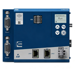 JUMO 705002/2210-8-00-00-08-36/224,281 VariTRON 500 Contrôleur CPU PLC CODESYS V3.5 24VDC Montage sur rail DIN Contrôleur d'automatisation - Product Image 1