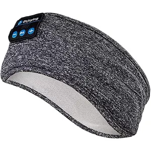 Teknologi terbaru bt5.0 Masker Mata sleepband tidur dengan headphone, bando headphone tidur elastis untuk pria wanita