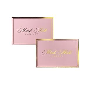 Cartes de visite personnalisées de luxe avec gravure de logo, impression en relief, couleur personnalisée, cartes de présentation de bijoux, cartes-cadeaux, cartes postales, cartes de remerciement pour vêtements - Product Image 6