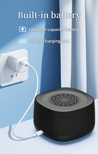 2025 nuovi prodotti di tendenza luminosità dimmerabile 14 canzoni 4 in 1 aiuto per dormire senza fili BT altoparlante sveglia macchina rumore bianco - Product Image 6