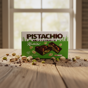 Barra de Chocolate Sólida y Suave con Pistacho, Personalizable, de Dubái, la Más Vendida al por Mayor, con Empaque con Logotipo Personalizado - Product Image 4