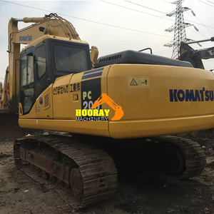 Komatsu รถตักดินระบบไฮดรอลิกแบบ PC200-7สินค้ามือสอง19.9ตันผลิตในญี่ปุ่นพร้อมเครื่องยนต์ - Product Image 5