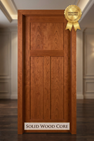 Porte Shaker en Polymère Blanc Pré-Apprêté Certifiée FSC Isolation Phonique Design Minimaliste Garantie 1 An Peignable DIY Intérieur Facile à Installer