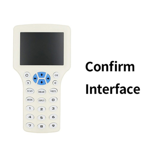 Tiếng Anh 10 Tần Số <span class=keywords><strong>RFID</strong></span> <span class=keywords><strong>Reader</strong></span> Writer Máy Sao Chép Cáp USB IC/ID Cho 125Khz 13.56Mhz Thẻ Màn Hình LCD Duplicator - Product Image 6