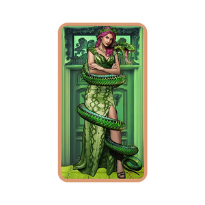 Tarjetas de Tarot de las <span class=keywords><strong>Siete</strong></span> <span class=keywords><strong>Pecados</strong></span> <span class=keywords><strong>Capitales</strong></span>, Tarjetas de Oráculo con Arte Colorido de Mujeres, Monedas de Cobre, Barra de Lingotes de 1oz con Pureza del 999 - Product Image 6