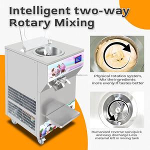 Machine à glace et à gelato verticale professionnelle ICM-25L 25L en acier inoxydable 2200W monophasée 220V/380V - Product Image 4