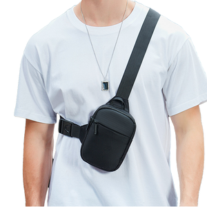 กระเป๋าคาดอกขนาดเล็กสำหรับผู้ชาย, กระเป๋าคาดอกขนาดเล็กกระเป๋าสะพายไหล่แนวสตรีทสปอร์ต - Product Image 2