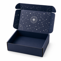 Boîte d'expédition personnalisée pour produits e-commerce, en carton ondulé imprimé sur mesure, faible MOQ, pour colis aériens