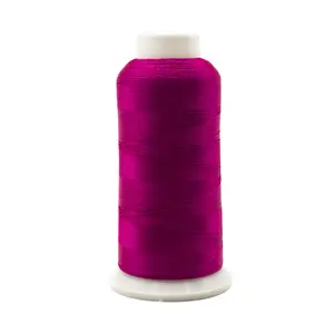 150D/2涤纶发光深色夜光缝纫纱线绣花线用于刺绣标签
