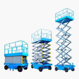 Plataforma de trabajo aéreo de China Plataforma elevadora de tijera hidráulica autopropulsada Mesa elevadora de tijera eléctrica - Product Image 4