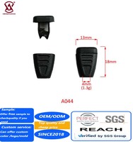 Cordon plat de sécurité Manque de cordon Boucles en plastique Longe Breakaway Pop Barrel Connecteurs
