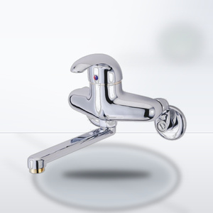 Robinet de cuisine flexible pivotant à montage sur plan avec douchette extractible, installation facile - Product Image 2