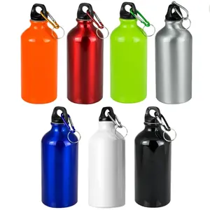 Botella de agua de aluminio de 500 ml, merchandising personalizado - Product Image 1