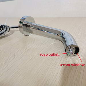 Distribuidor esperto Mãos-Livres da espuma 1000ml montado parede do torneira do <span class=keywords><strong>sensor</strong></span> do bronze do HY-1082A automático para hotéis - Product Image 4