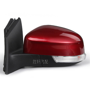 Ford Focus Rearview Mirror Assembly Heated Spherical Mirror Left Side ABS <b>Material</b> 350mm For 2012-2018 Models - Product Image 3