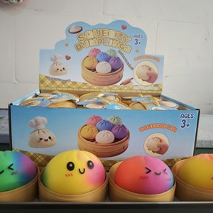 Squishy de Dumpling con Purpurina, el más vendido, Squishy de Dumpling con Purpurina, Squishy de Comida Arcoíris Grande Misterioso, Caja Sorpresa de Squishy Bao Bun, Squishy Taba - Product Image 4