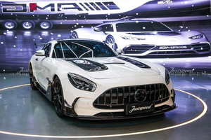ชุดบอดี้คาร์บอนไฟเบอร์สำหรับรถ <span class=keywords><strong>Mercedes</strong></span>-Benz AMG GT GTC GTS GTR Black Series BS สีดำรุ่นใหม่ - Product Image 2