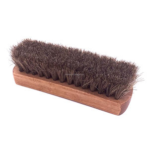 Spazzola per scarpe con manico in legno di alta qualità, - Product Image 1