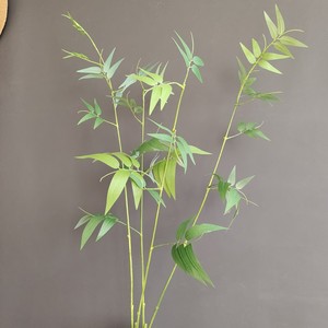 Faux tige <span class=keywords><strong>de</strong></span> bambou artificielle, branche <span class=keywords><strong>de</strong></span> feuille <span class=keywords><strong>de</strong></span> bambou artificielle, tiges <span class=keywords><strong>de</strong></span> <span class=keywords><strong>verdure</strong></span> artificielle pour remplissage <span class=keywords><strong>de</strong></span> vase, décoration <span class=keywords><strong>de</strong></span> maison, bureau et style zen - Product Image 2