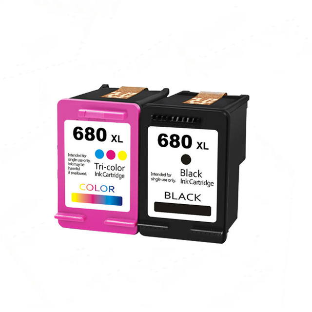 680XL Remanufactured Ink Cartridge Replacement for HP Deskjet Ink Advantage 3636 3638 3776 3778 2138 2676 3677