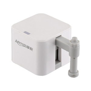 Amos Automatic Toilet Flusher Rechargeable Sensor White Minimalist Design Easy Installation - Product Image 2