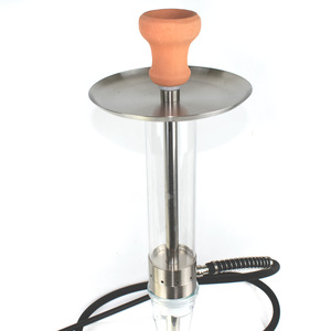 LOGO PERSONNALISÉ Style Moderne Vente Chaude En Alliage D'aluminium Pichet À Fruits Pichet À Glaçons Tuyau D'eau En Verre pour Shisha Narguilé - Product Image 3