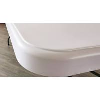 Table pliante rectangulaire bon marché 6FT 180cm tables pliantes en plastique pour événement en plein air
