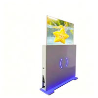 Écran d'affichage transparent pour ascenseur intelligent avec écran tactile OLED rétroéclairé 10 points, utilisation en intérieur, texte et graphiques, 60 Hz, 1070 millions de couleurs