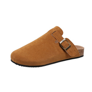 Nouvelles Sandales Décontractées d'Été pour <span class=keywords><strong>Femme</strong></span>, Demi-Mules d'Extérieur Respirantes et Antidérapantes, Chaussons de Couple pour <span class=keywords><strong>Femme</strong></span> - Product Image 1