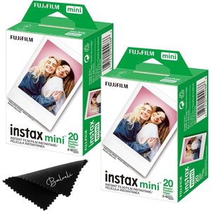 Film Fujifilm <span class=keywords><strong>Instax</strong></span> <span class=keywords><strong>Mini</strong></span>, 40 expositions, <span class=keywords><strong>pack</strong></span> de films instantanés pour <span class=keywords><strong>Mini</strong></span> Evo 40, 12, 11, <span class=keywords><strong>9</strong></span> - Product Image 1