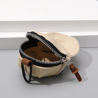 Trendi keren liontin ransel modis portabel topi dompet koin tas Headphone lucu topi bisbol Hip-pop Earbud gantungan kunci