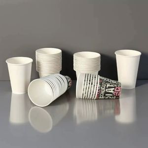 Gobelets en papier biodégradables personnalisés (taille, couleur, logo) – Gobelets jetables de haute qualité imprimés offset pour emporter (biscuits, tequila) - Product Image 4