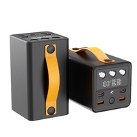 Batterie externe de voyage haute capacité 60000mAh 70000mAh 80000mAh 100W avec chargeur rapide et lampe torche pour téléphone portable